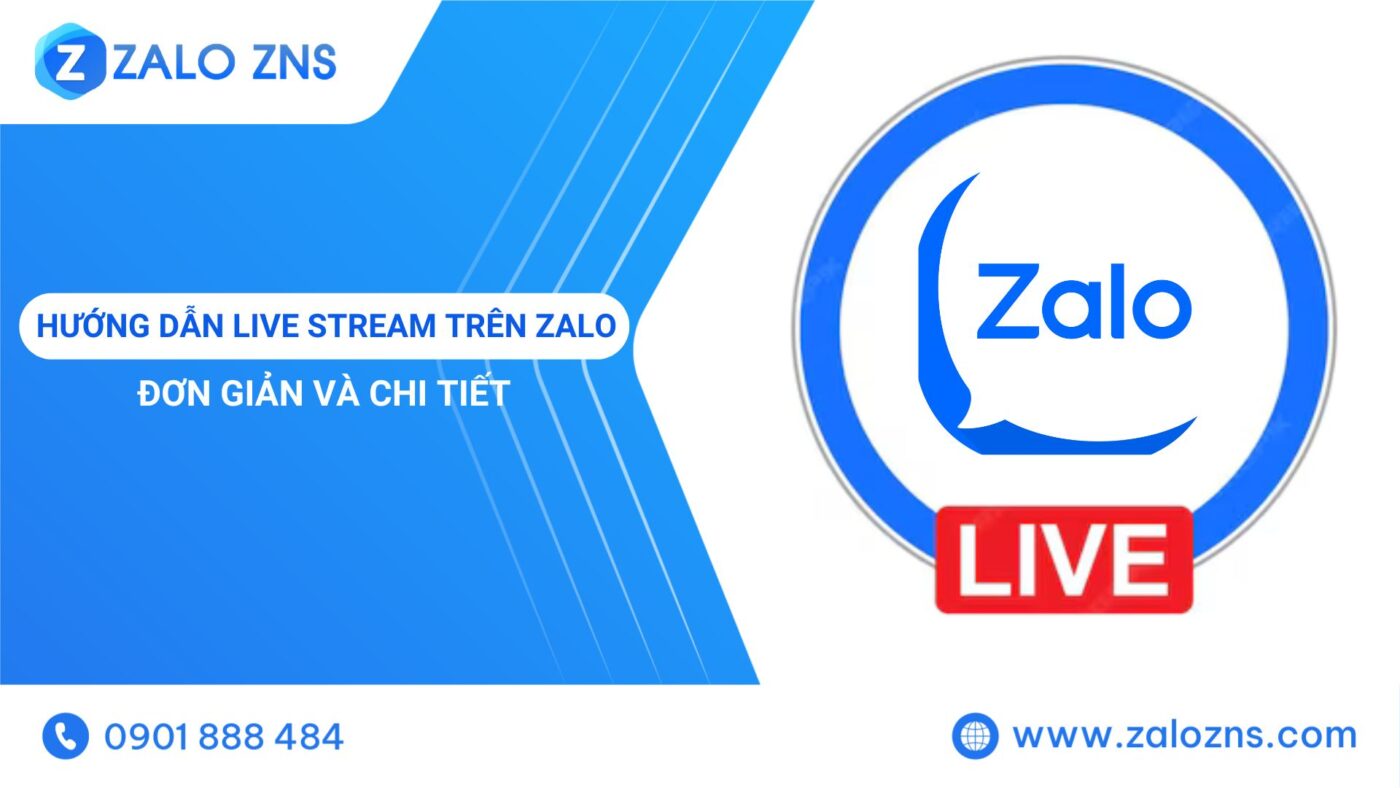 Hướng dẫn live stream trên Zalo