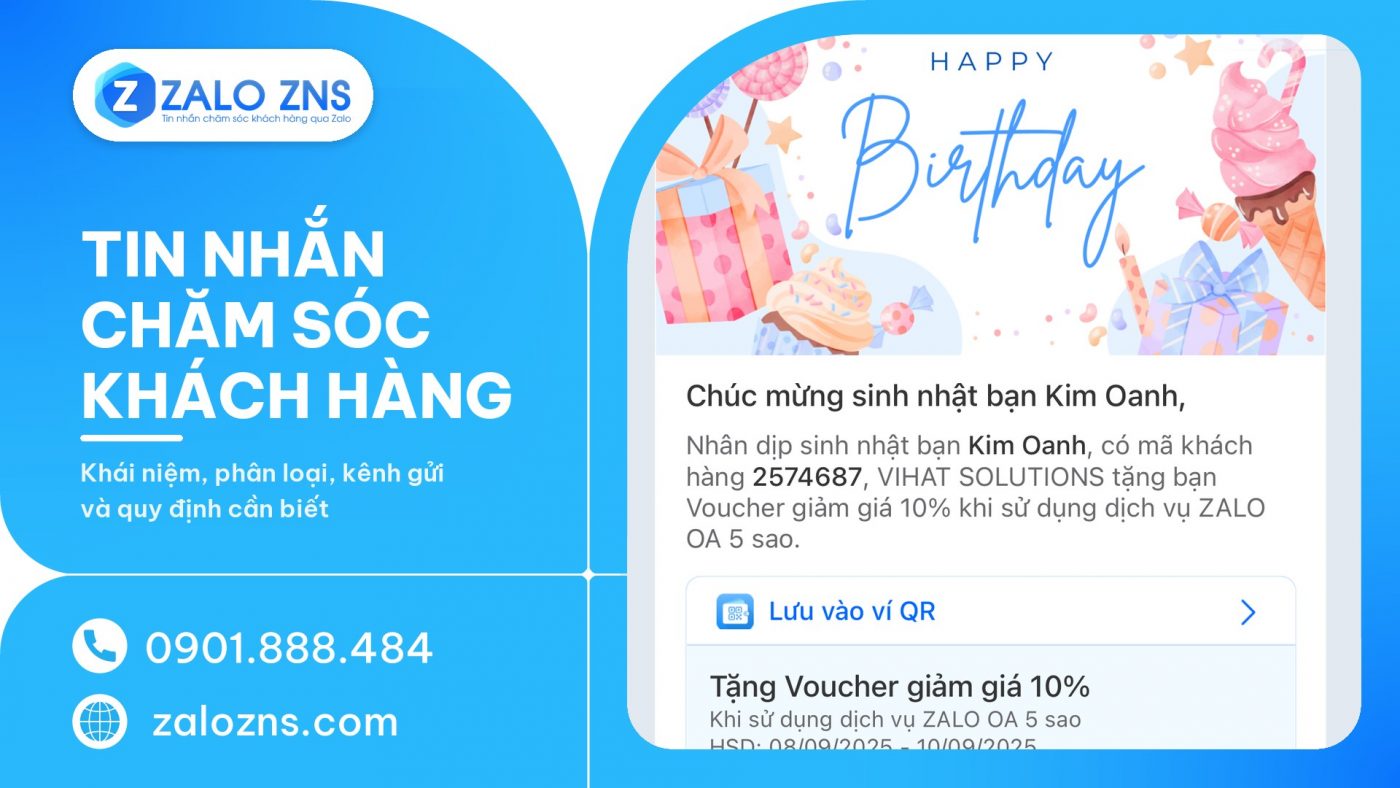 Tin nhắn chăm sóc khách hàng: Cẩm nang toàn diện 2026