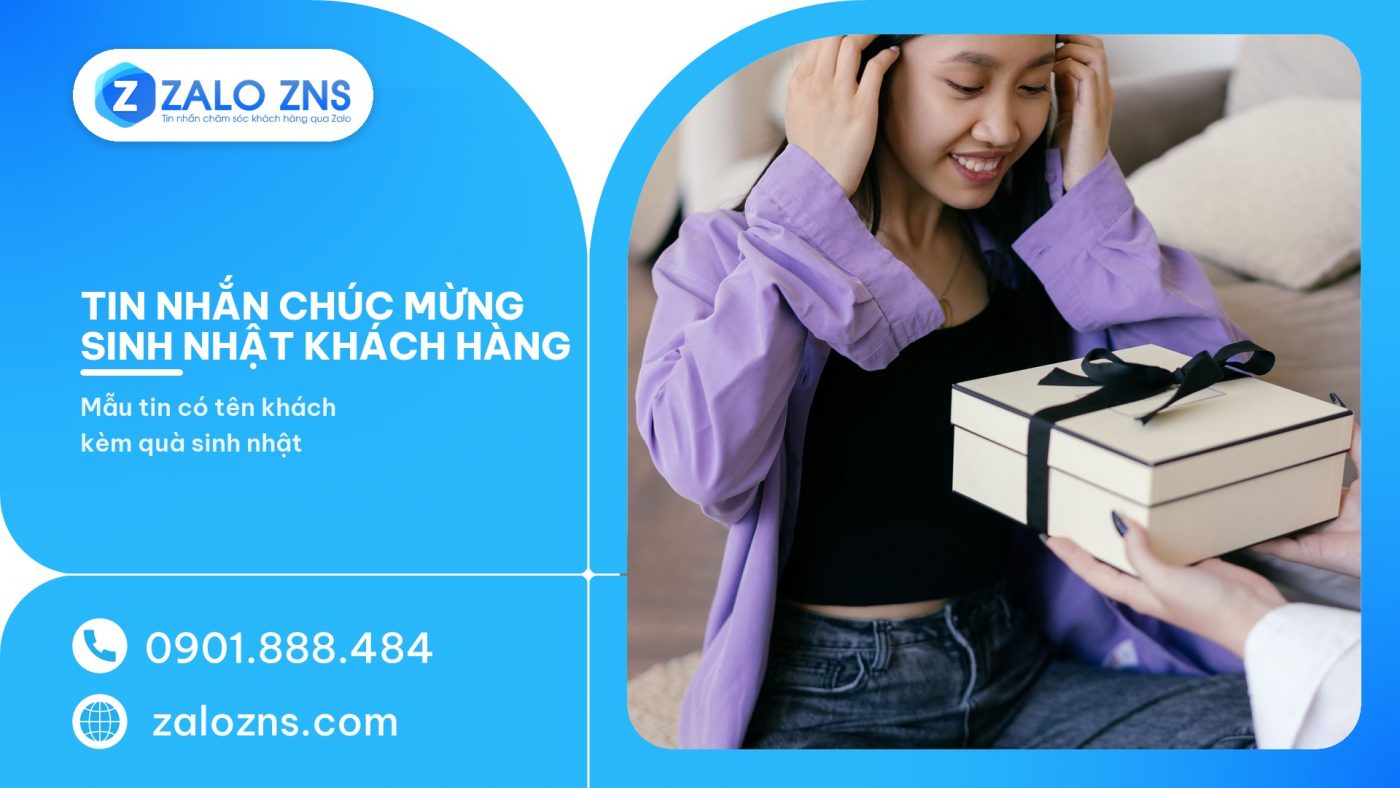 Tin nhắn chúc mừng sinh nhật khách hàng: 12 mẫu theo ngành và cách gửi tự động 2026