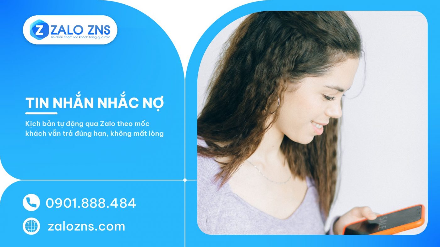 Tin nhắn nhắc nợ tự động cho doanh nghiệp: kịch bản 5 chặng chuẩn 2026